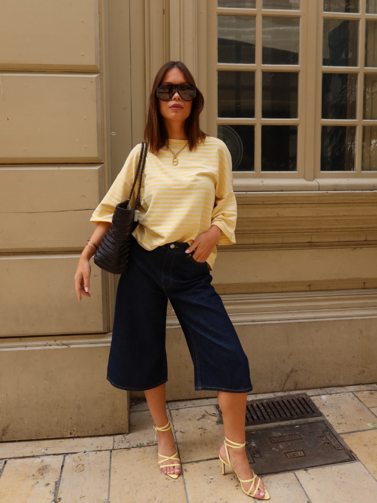Bermuda en jean foncé pour femme - Nîmes & Avignon