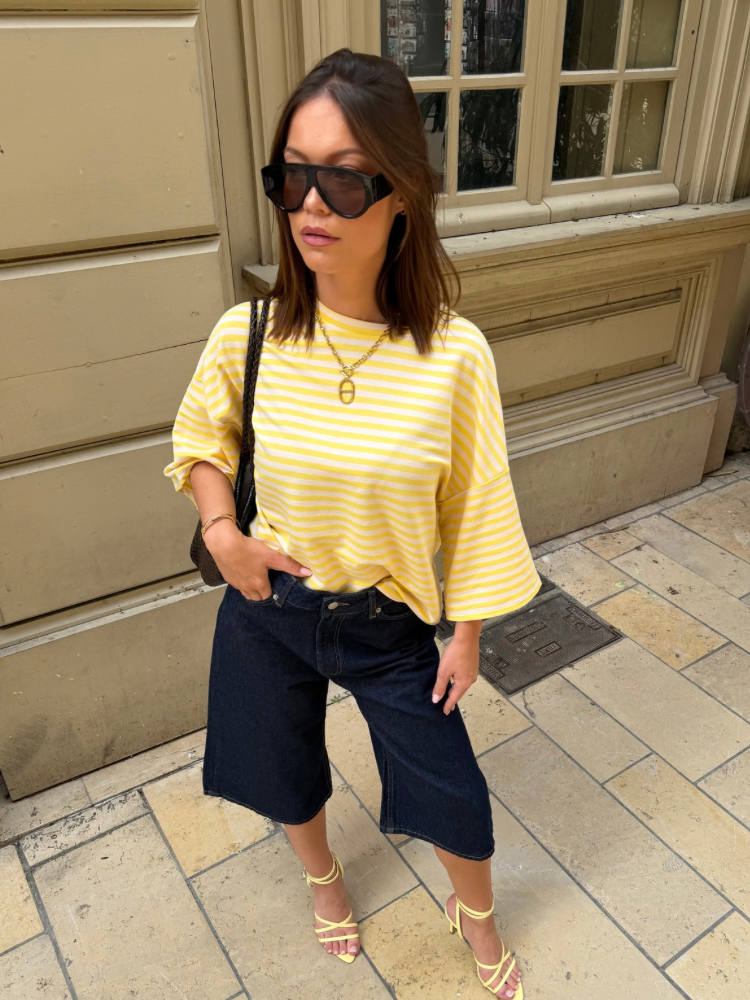 Bermuda en jean foncé pour femme - Nîmes & Avignon