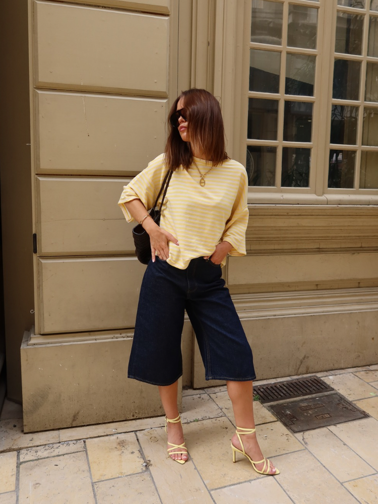 Bermuda en jean foncé pour femme - Nîmes & Avignon