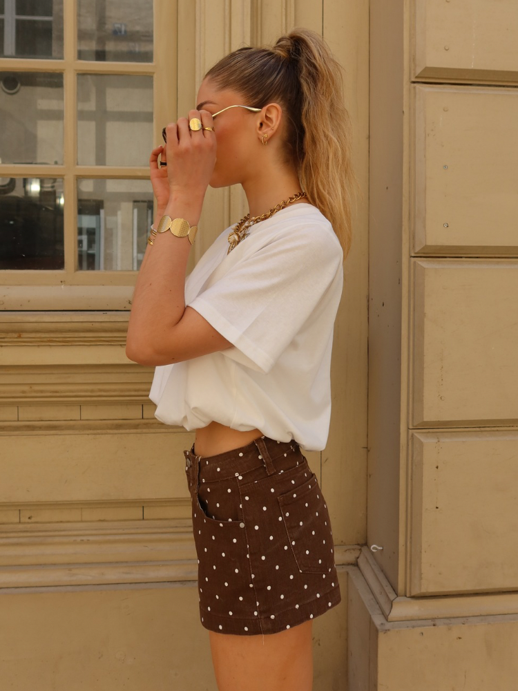Short en jean à pois - Summer Dream