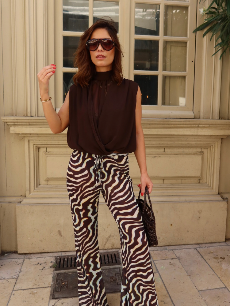 Pantalon transparent zèbre - Summer Dream