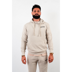 hoodie mixte beige