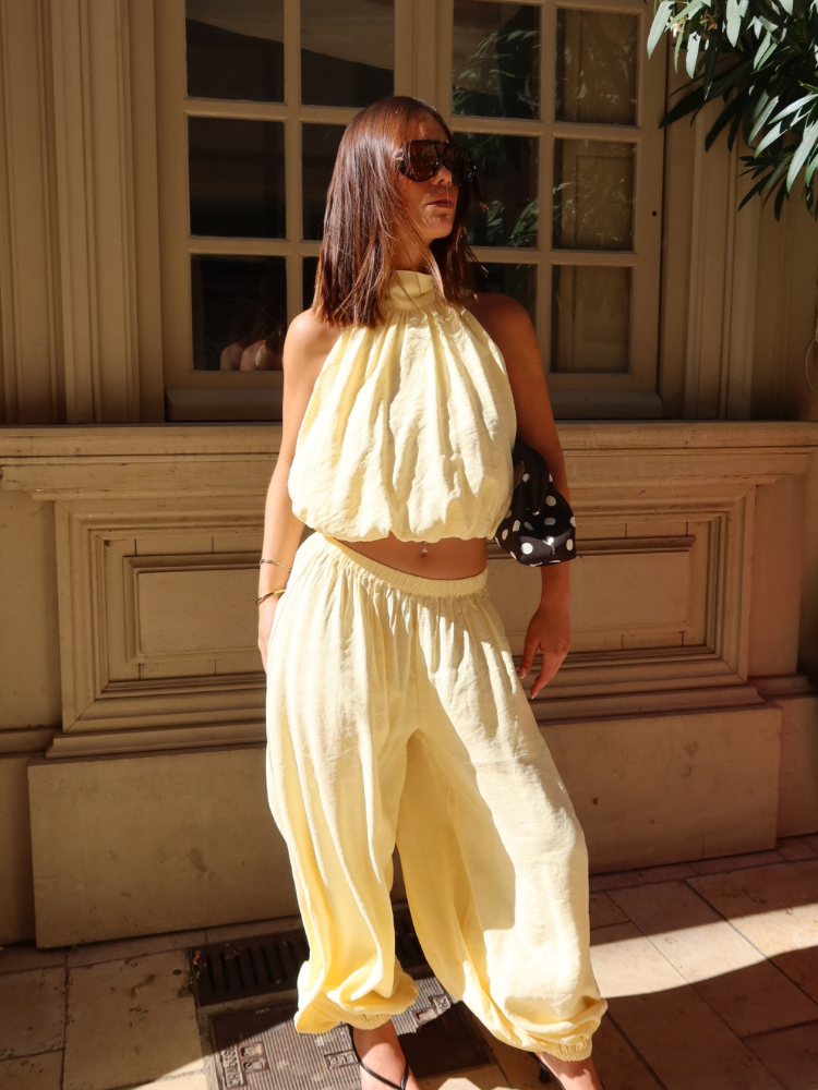 Pantalon blousant - Golden hour