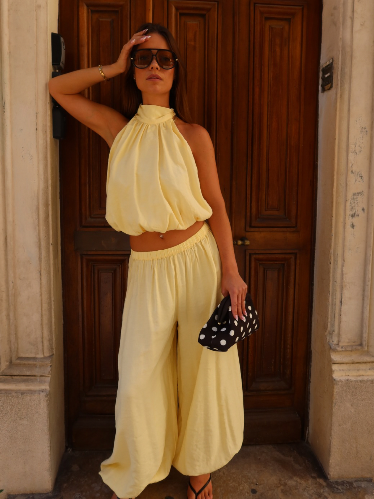 Pantalon blousant - Golden hour