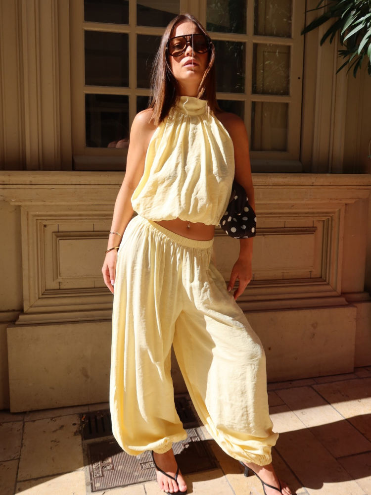Pantalon blousant - Golden hour