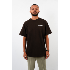 tee shirt brown oversize