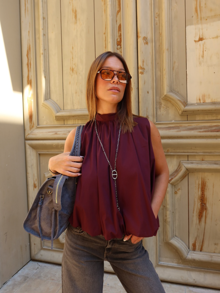 Blouse sans manches dos nu - Sunset collection