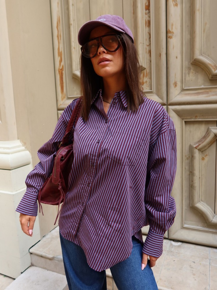Chemise à rayures - Sunset collection
