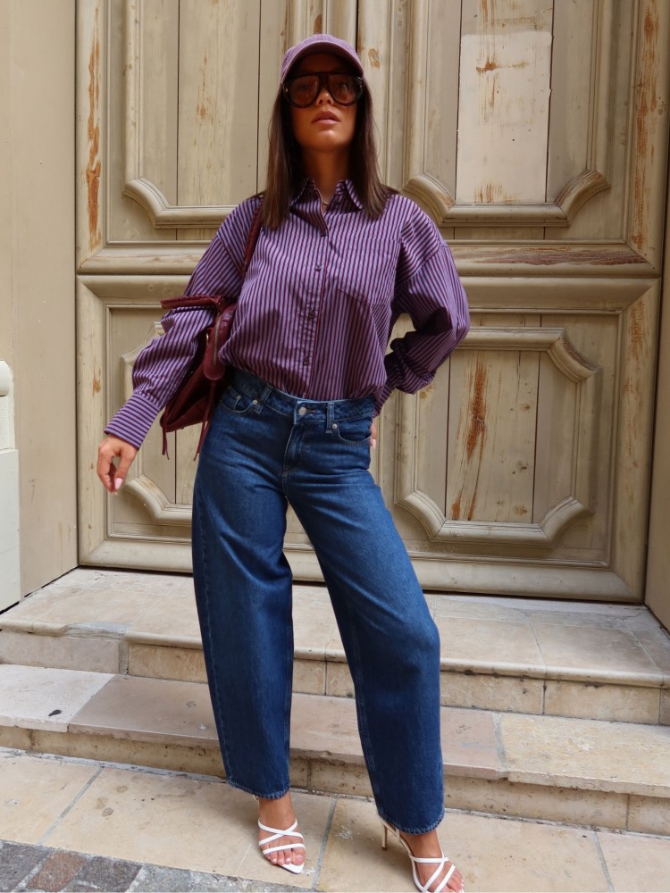 Chemise à rayures - Sunset collection