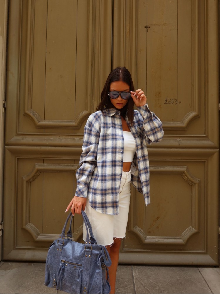 Chemise à carreaux Céline - Sunset collection