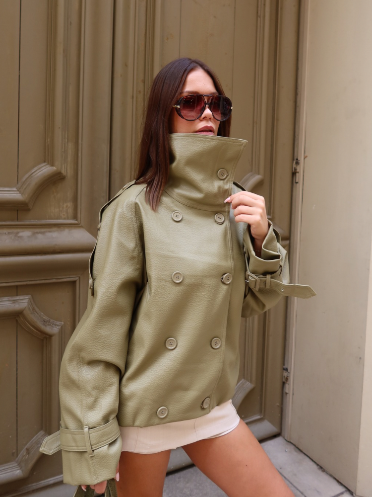 Veste en similicuir Stella - After Summer