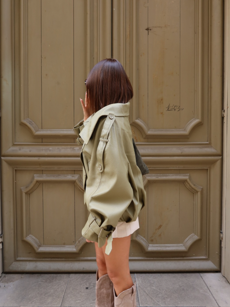 Veste en similicuir Stella - After Summer
