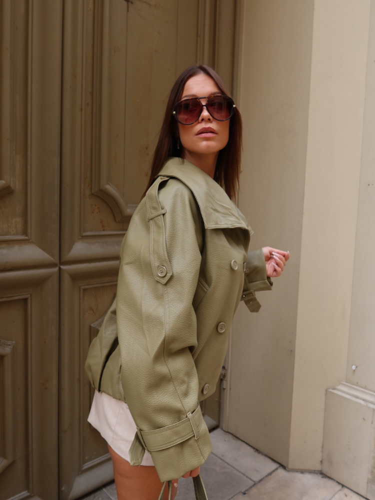 Veste en similicuir Stella - After Summer