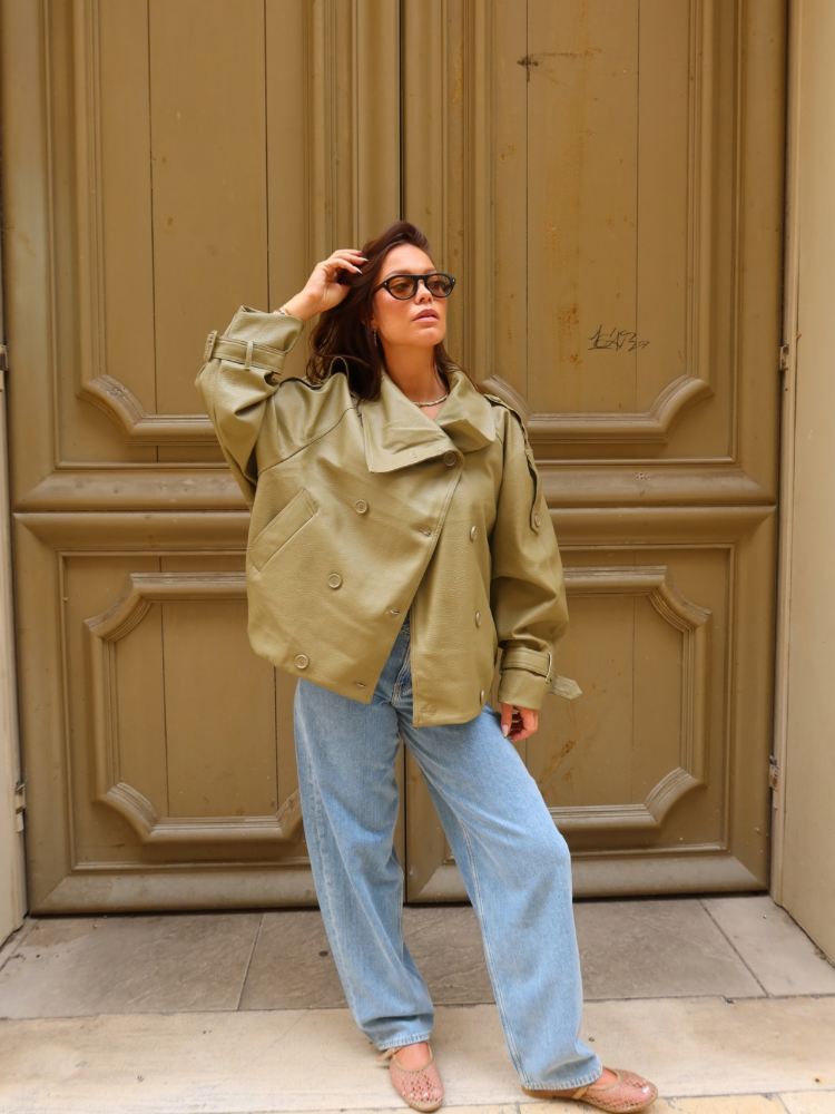 Veste en similicuir Stella - After Summer