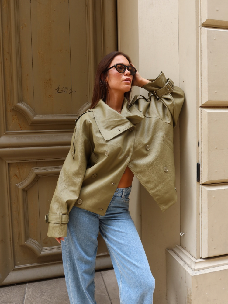 Veste en similicuir Stella - After Summer