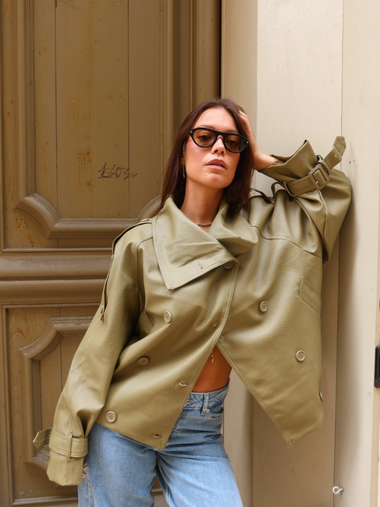 Veste en similicuir Stella - After Summer