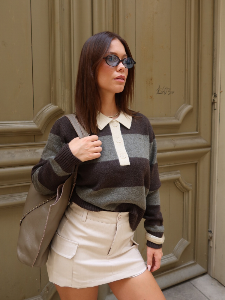 Pull à rayures Sienna - After work