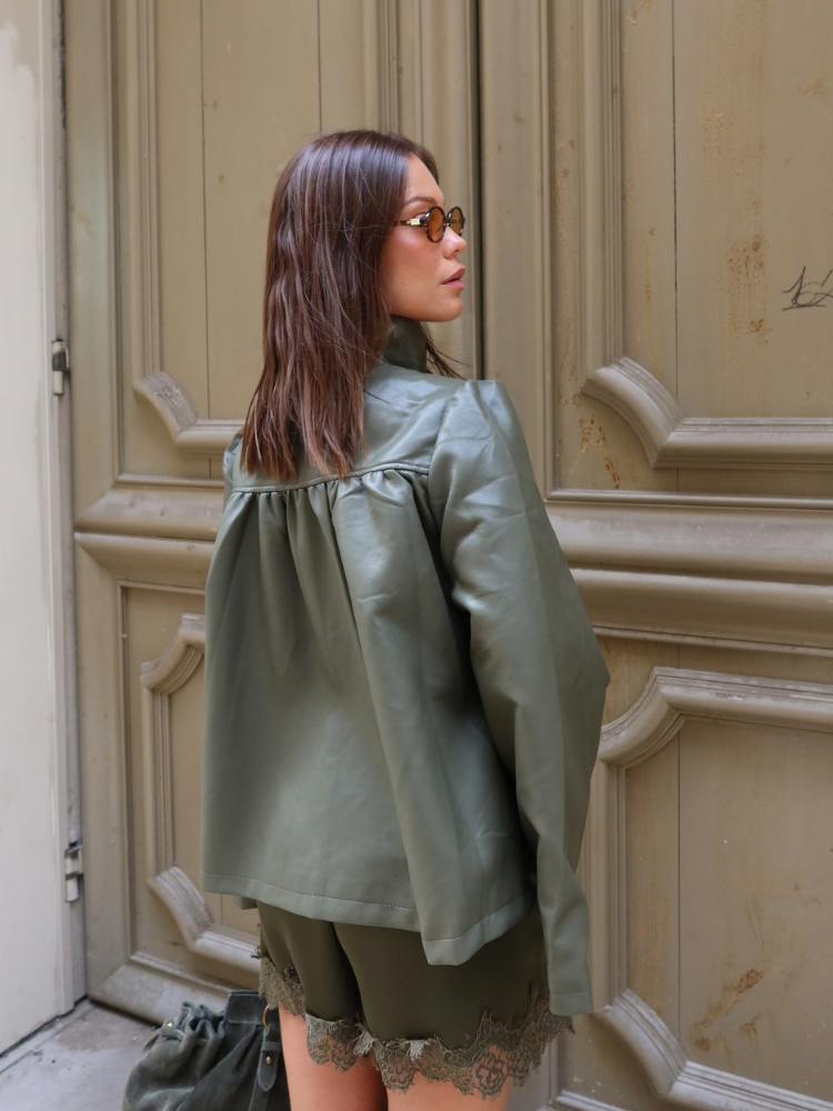 Veste similicuir Vanessa - After Summer