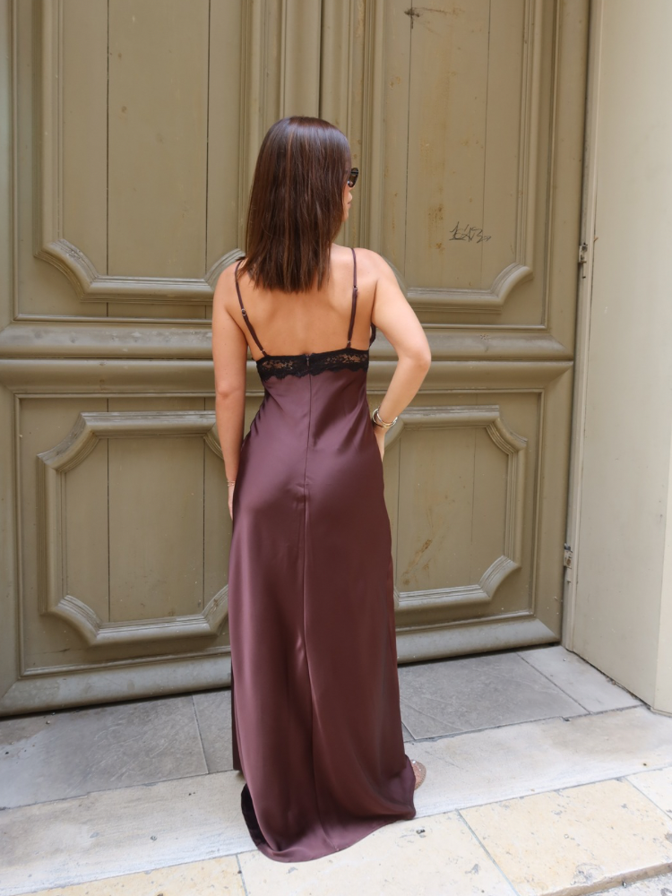 Robe longue satinée - After Summer