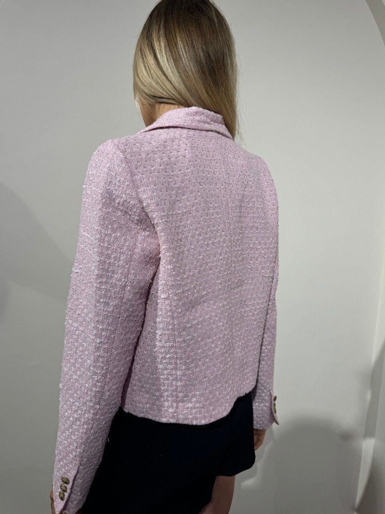 Veste tweed rose - French Retailers