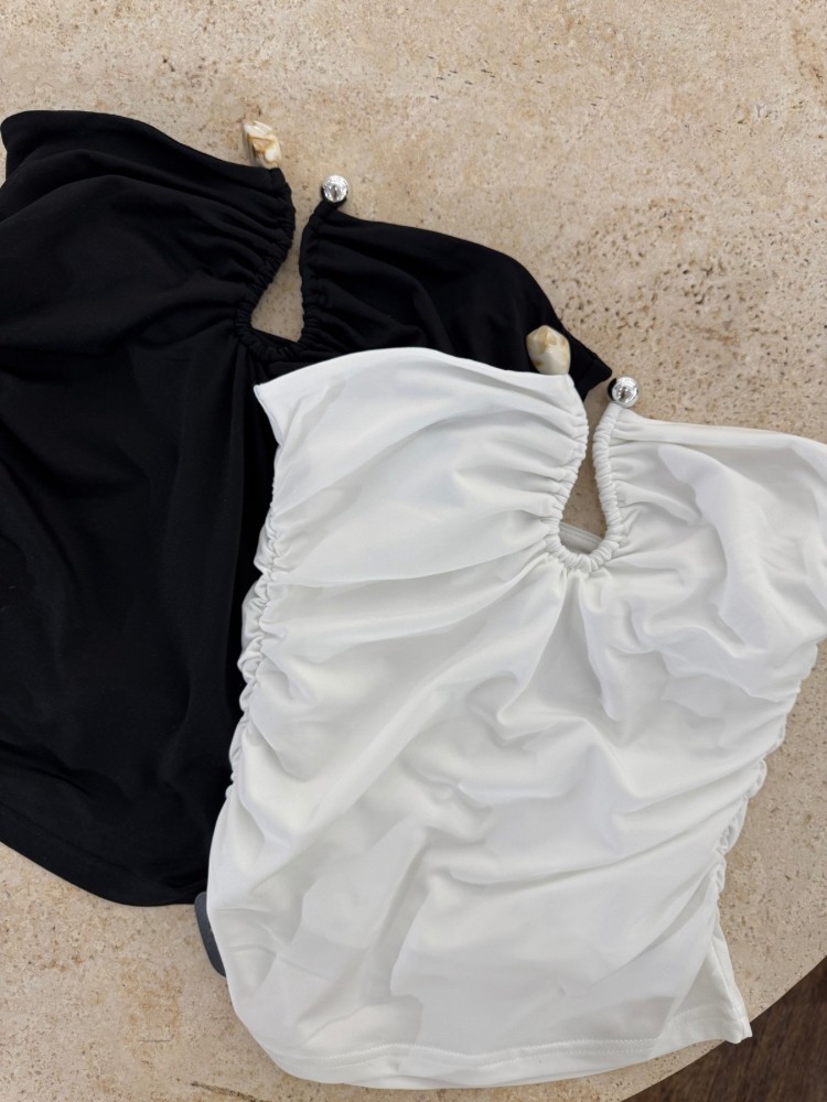Haut bustier avec bijoux - French Retailers