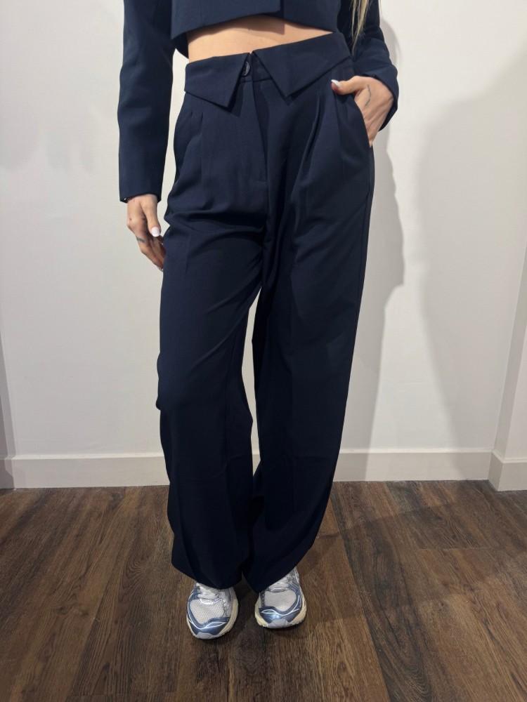 Pantalon habillé bleu marine - French Retailers