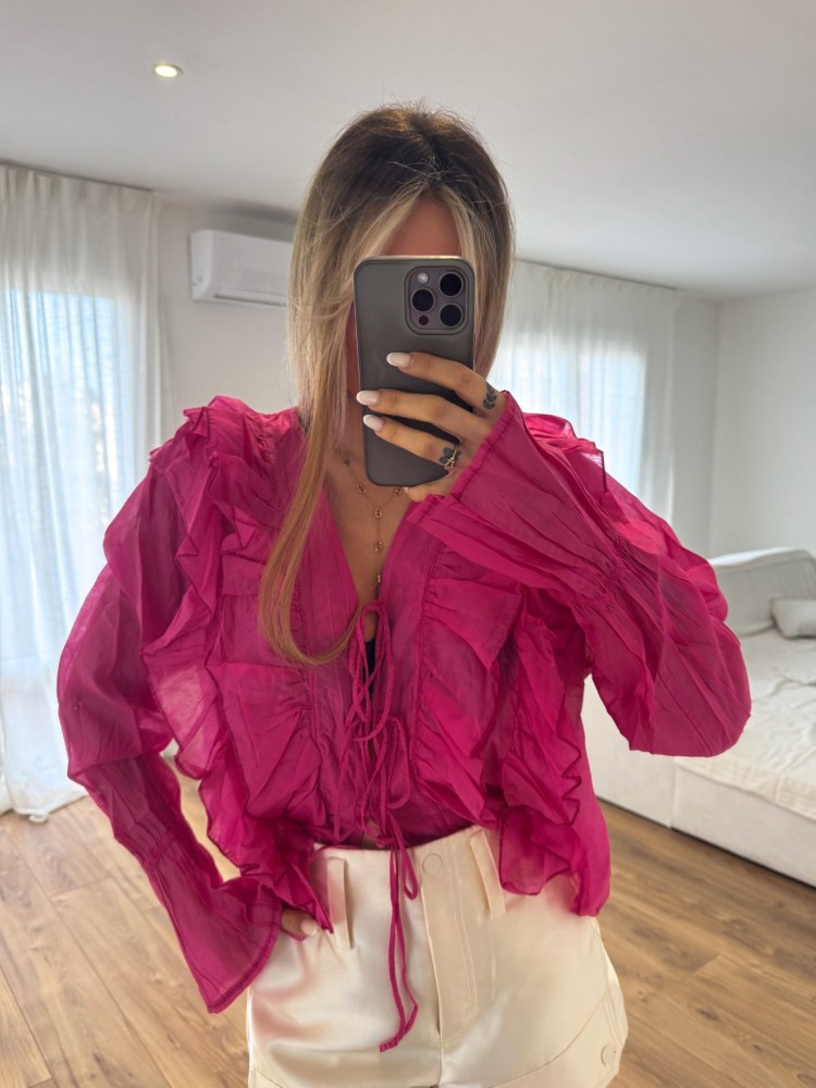Blouse avec noeuds - French Retailers