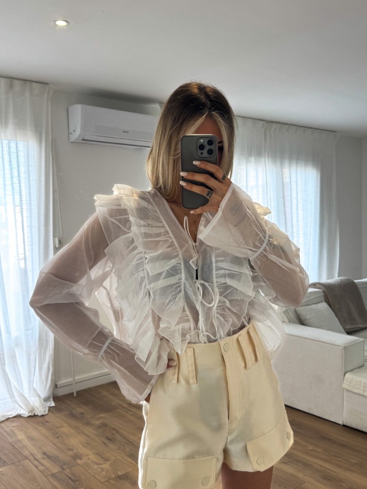 Blouse avec noeuds - French Retailers