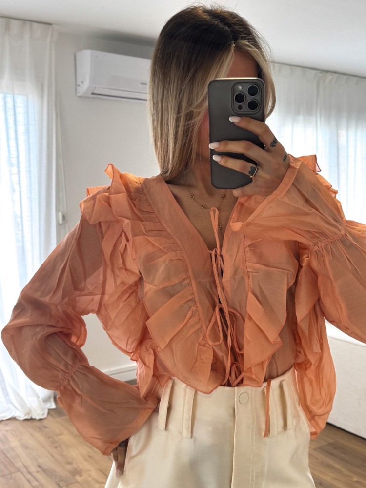 Blouse avec noeuds - French Retailers