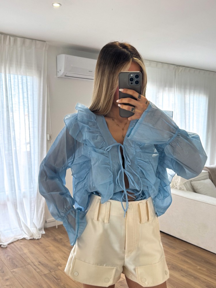 Blouse avec noeuds - French Retailers