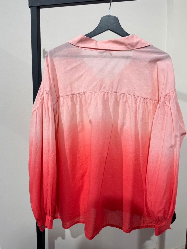 Chemise bicolore avec détails palmiers - French Retailers