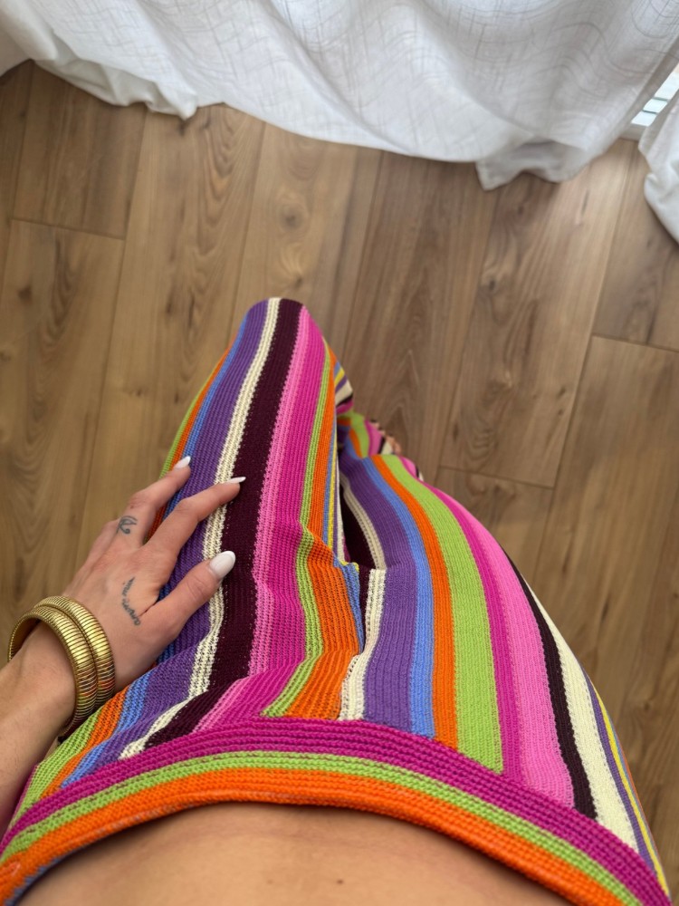 Pantalon léger multicolore - French Retailers