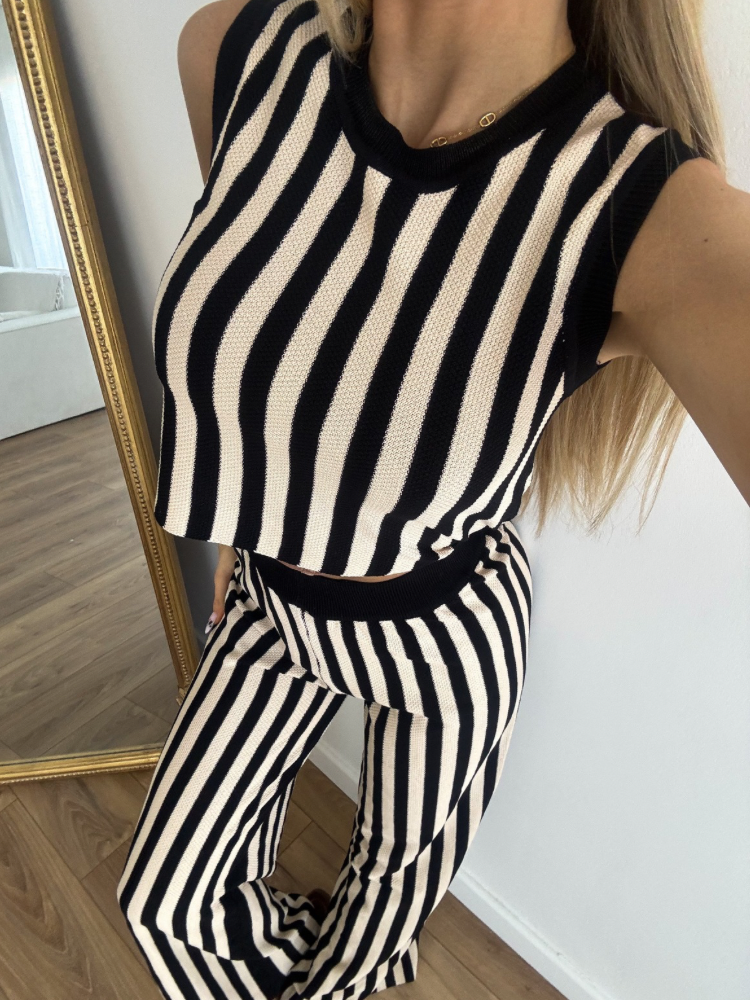 Top à rayures en maille - French Retailers