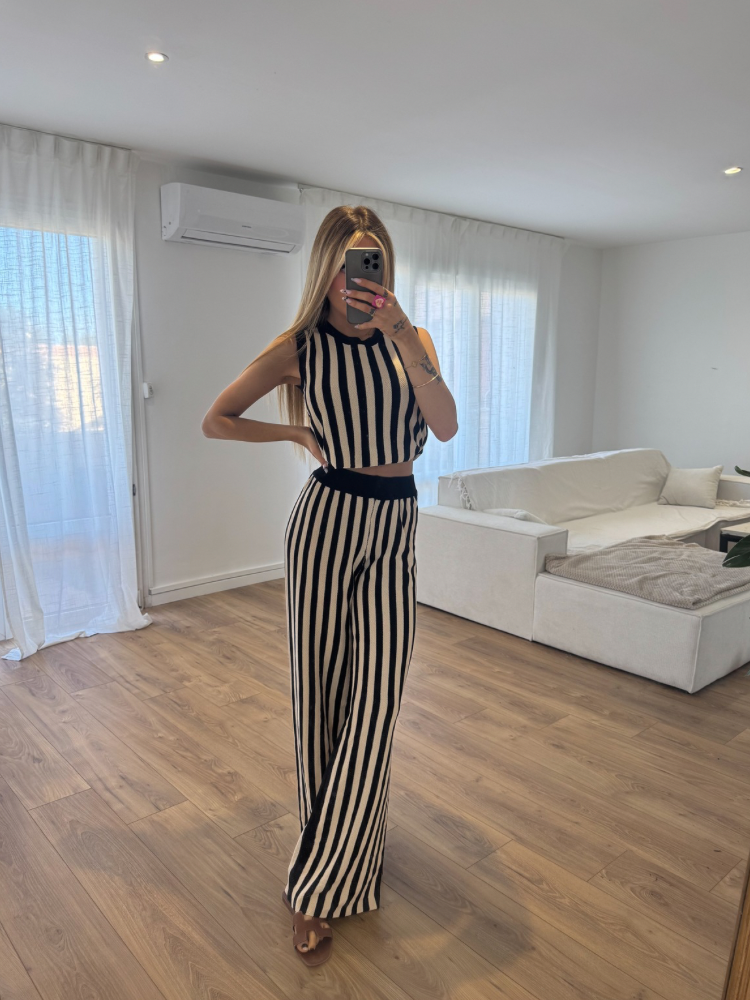 Top à rayures en maille - French Retailers