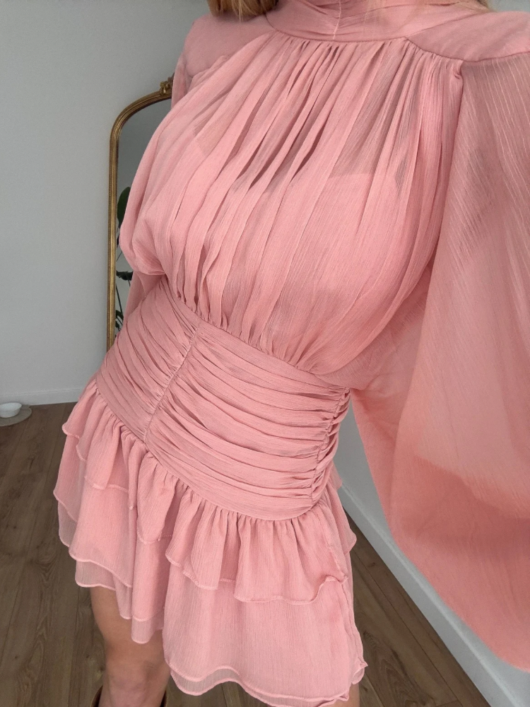 Robe drapée courte - French retailers
