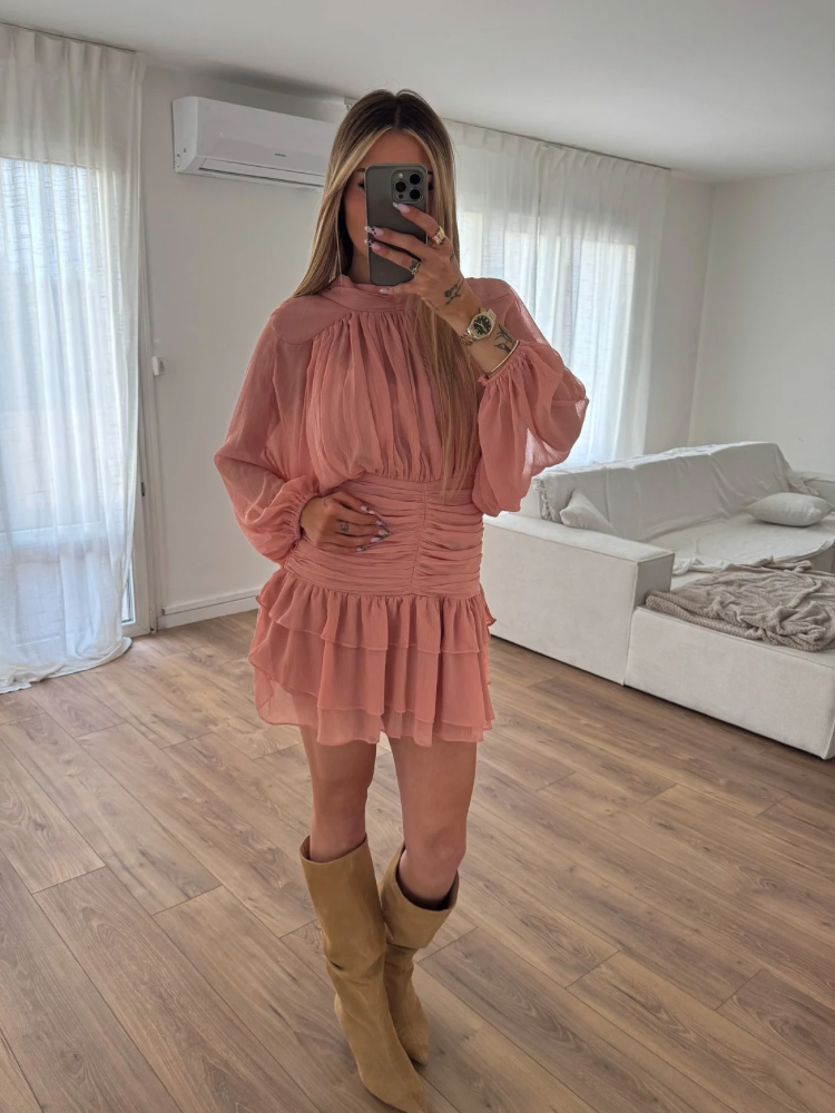 Robe drapée courte - French retailers