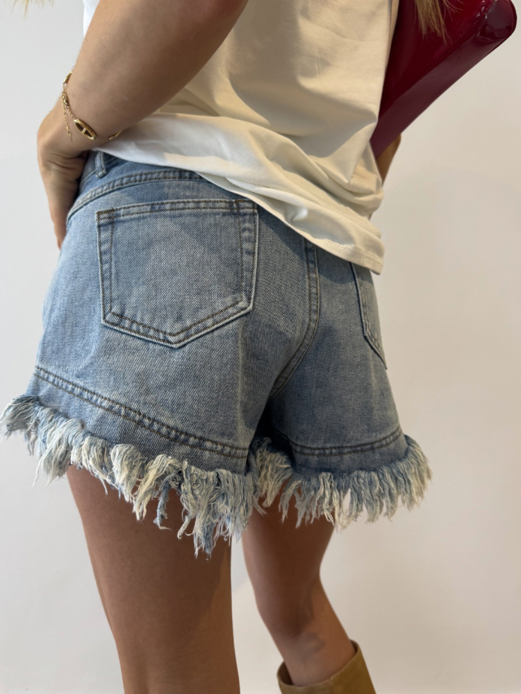 Short en jean fini fils - French retailers