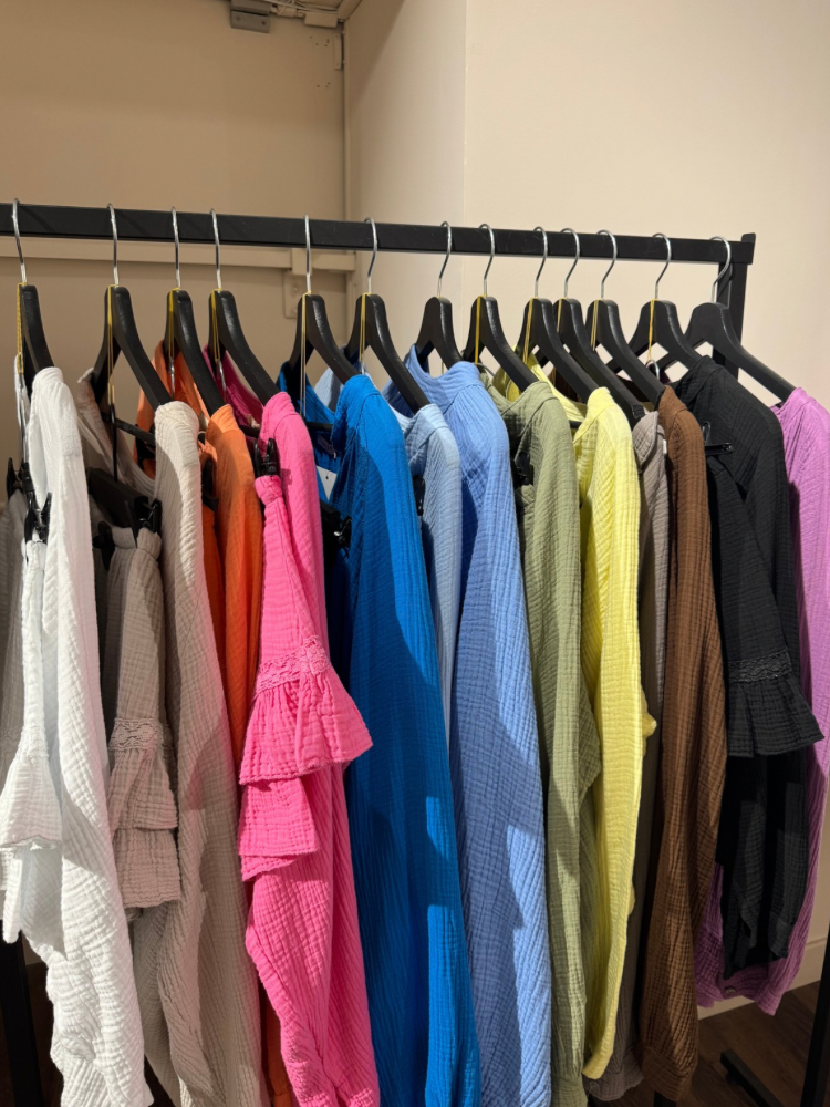 Chemiser et jupe short en gaze de coton - French retailers