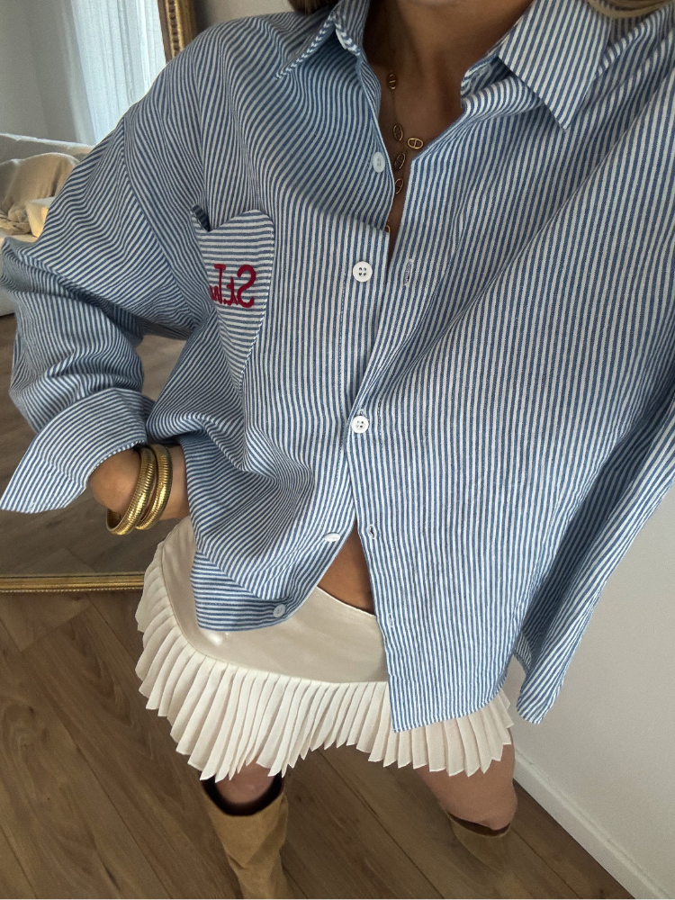 Chemise à rayures St tropez - French Retailers
