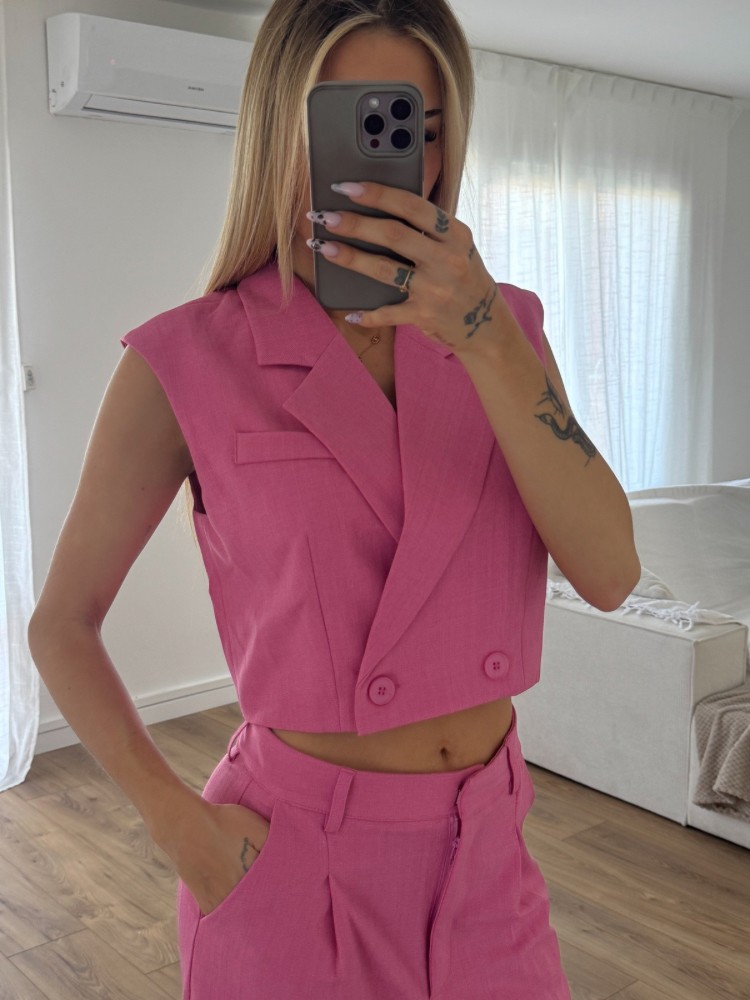Veste sans manches orange - French Retailers