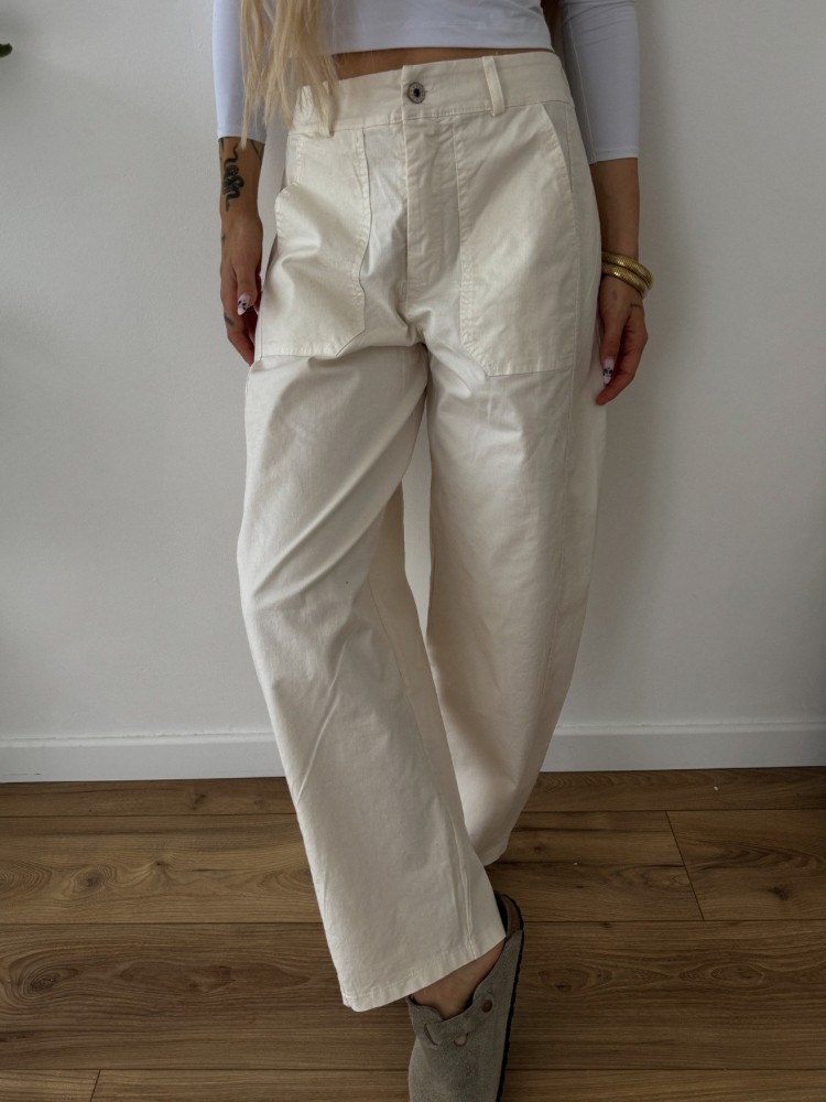 Pantalon Balloon avec ceinture – Look casual | French Retailers Nîmes & Avignon