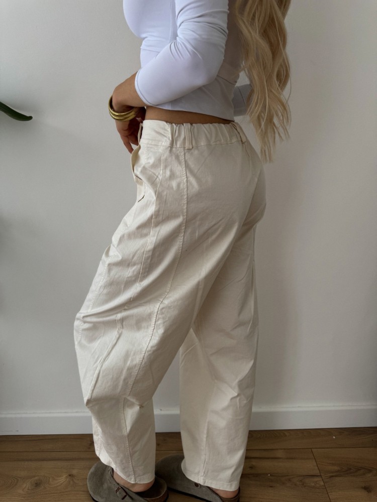 Pantalon Balloon avec ceinture – Look casual | French Retailers Nîmes & Avignon