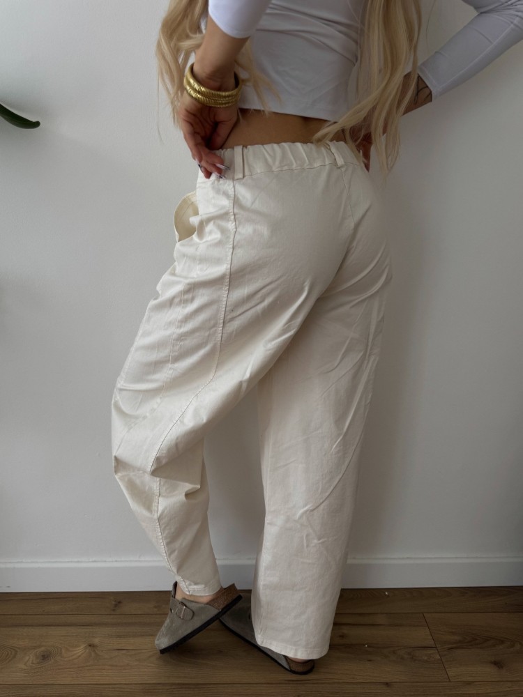 Pantalon Balloon avec ceinture – Look casual | French Retailers Nîmes & Avignon