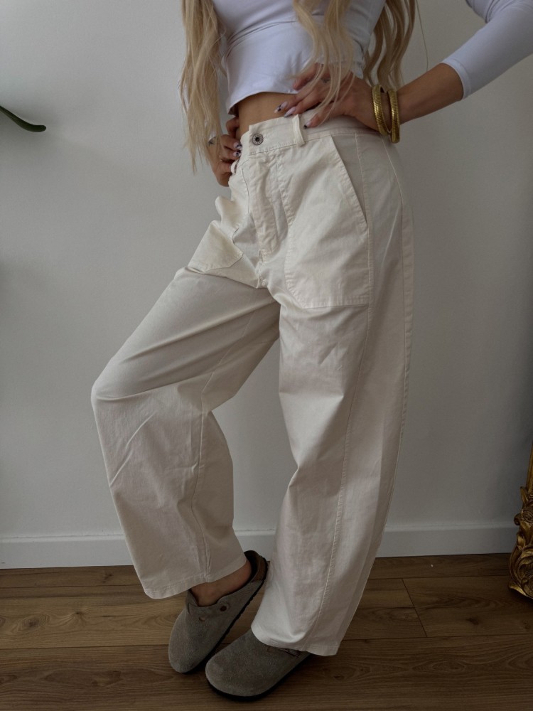 Pantalon Balloon avec ceinture – Look casual | French Retailers Nîmes & Avignon