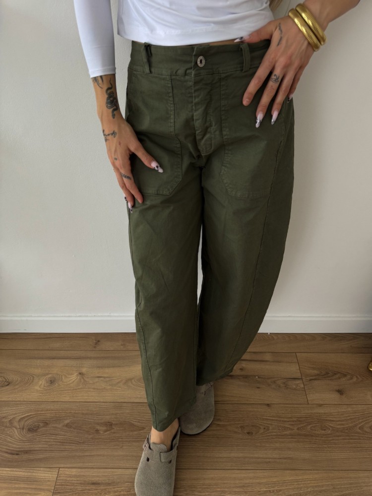 Pantalon Balloon avec ceinture – Look casual | French Retailers Nîmes & Avignon