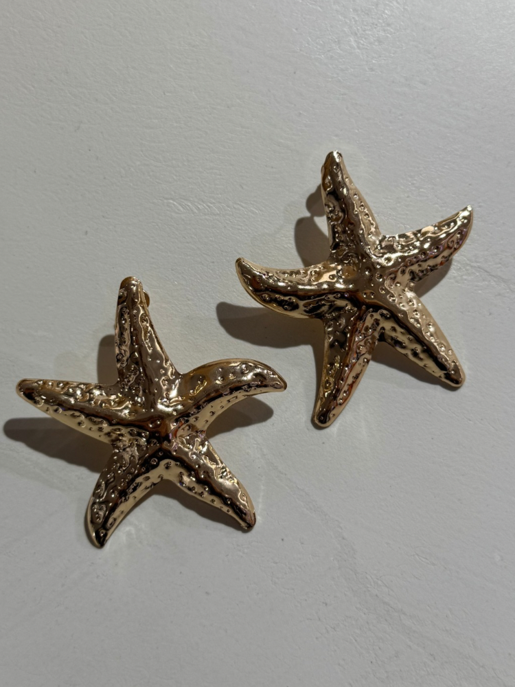 Boucles d’Oreilles Pendantes Dorées en Acier Inoxydable – French Retailers
