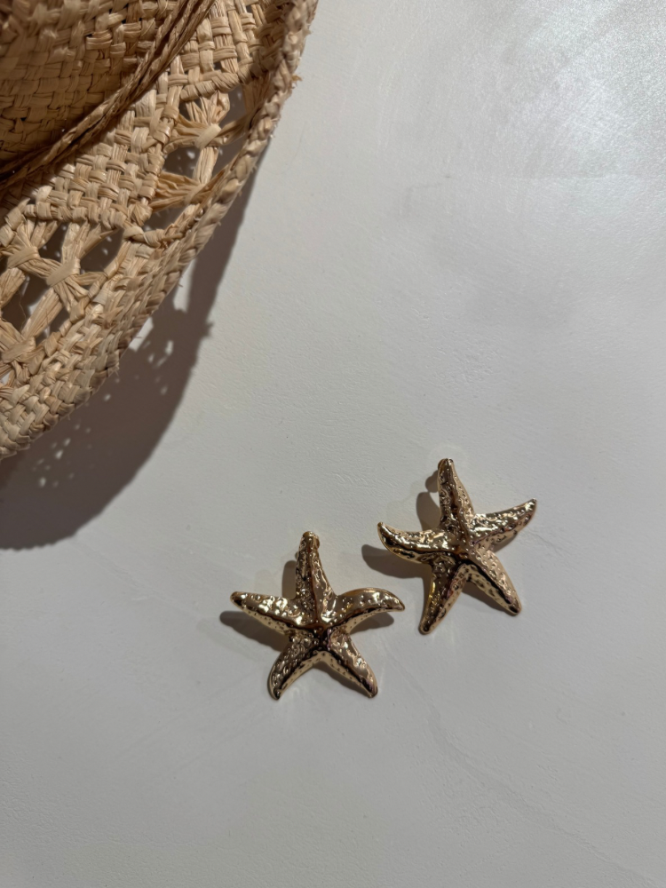 Boucles d’Oreilles Pendantes Dorées en Acier Inoxydable – French Retailers