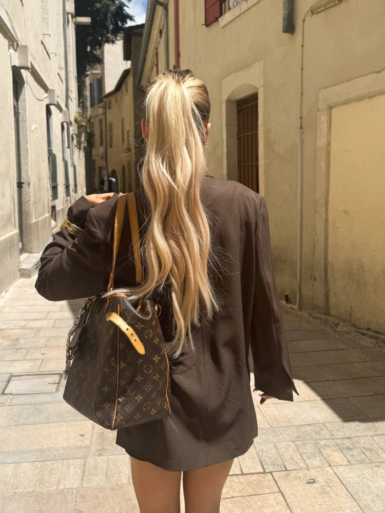 Blazer Oversize Femme Marron – Veste Tailleur Chic et Décontractée | French Retailers