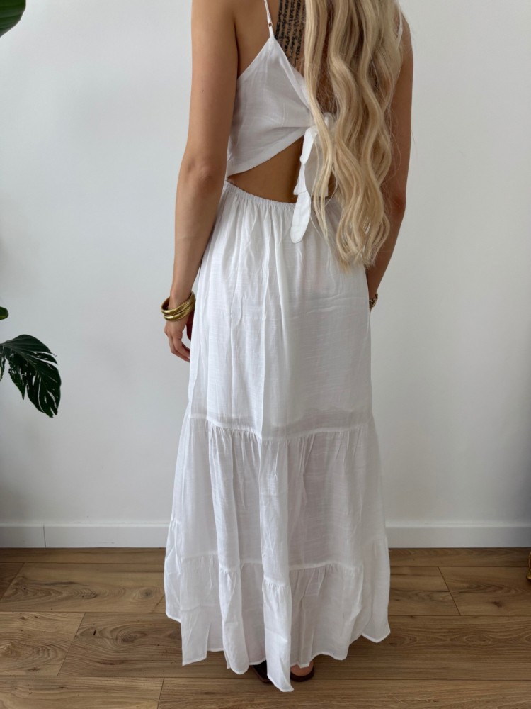 Robe longue blanche femme – Disponible chez French Retailers Nîmes & Avignon