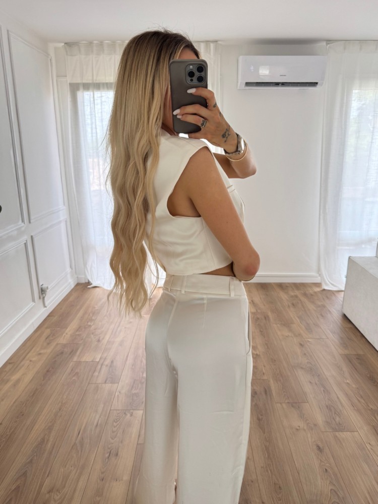 Pantalon effet satin - French Retailers
